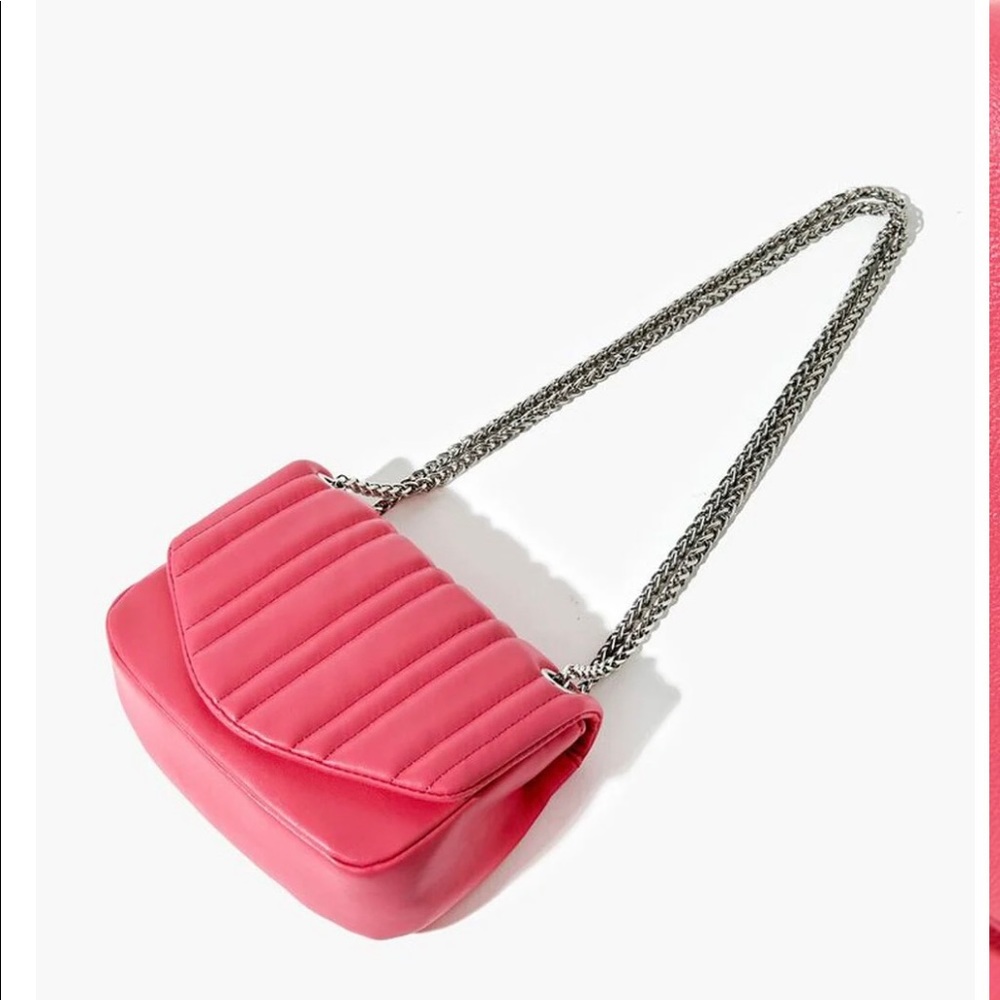 Channel-Stitch Quilted Crossbody Bag